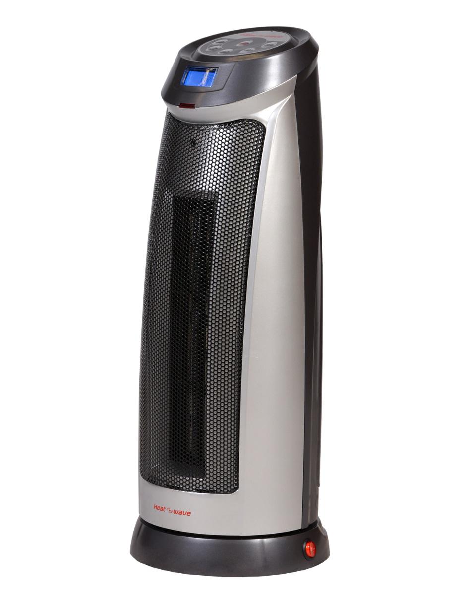 Calefactor torre cerámico eléctrico Heat Wave de 127 V