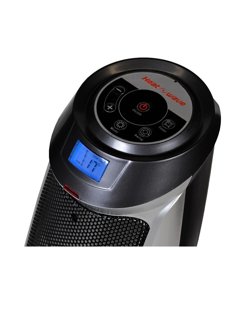 Calefactor torre cerámico eléctrico de 127 V