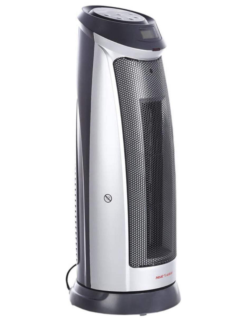 Calefactor torre cerámico eléctrico Heat Wave de 127 V