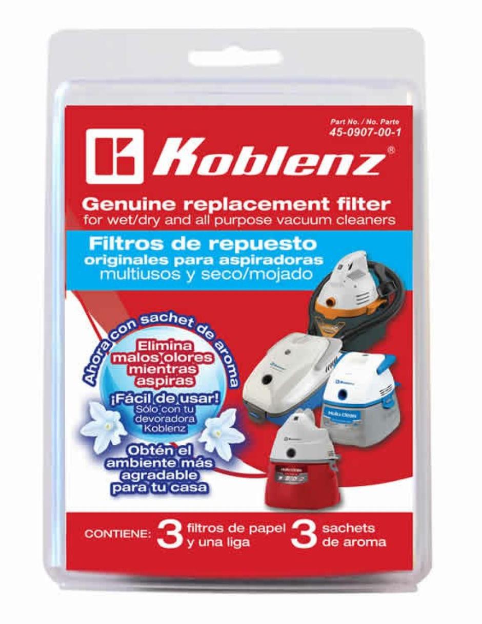 Blistet de sachets y filtros 45-0907-00-1