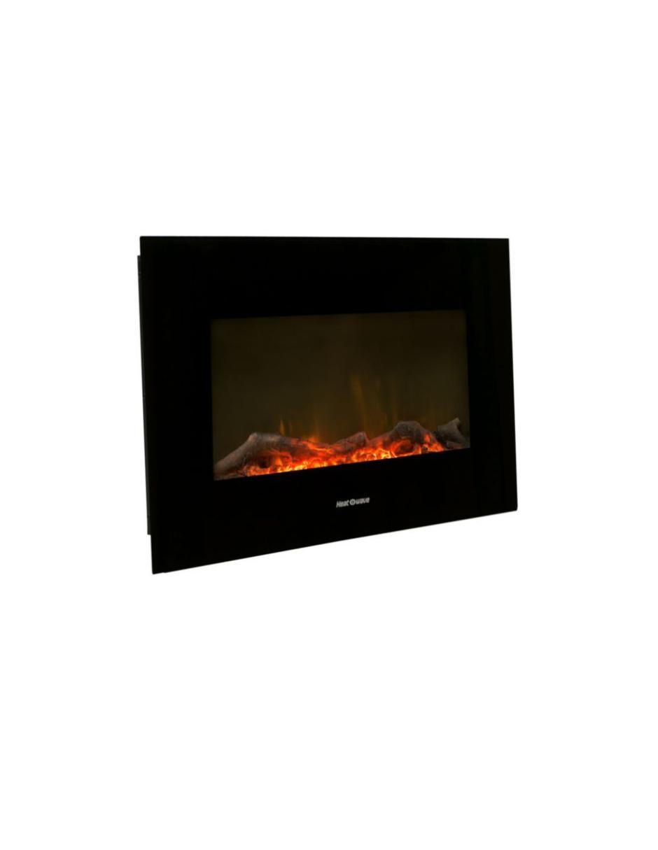 Calefactor de chimenea eléctrico Heat Wave de 127 V