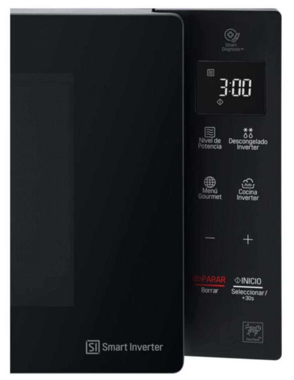 Horno de microondas convencional LG modelo MS1536GIS