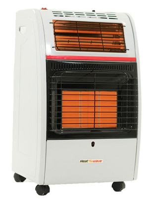 Calefactor portátil de gas Heat Wave de 127 V