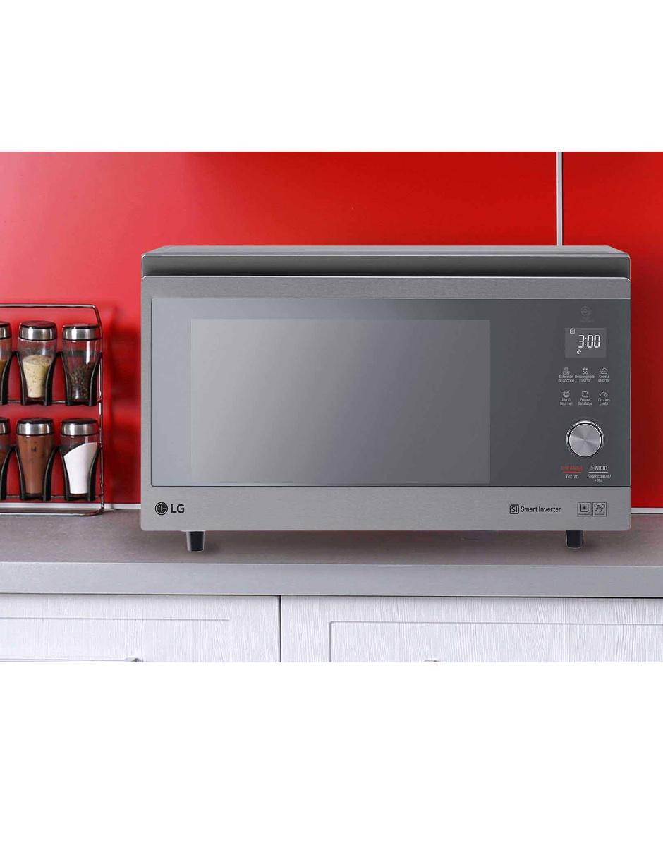 Horno de microondas con grill Lg modelo MJ1466APR