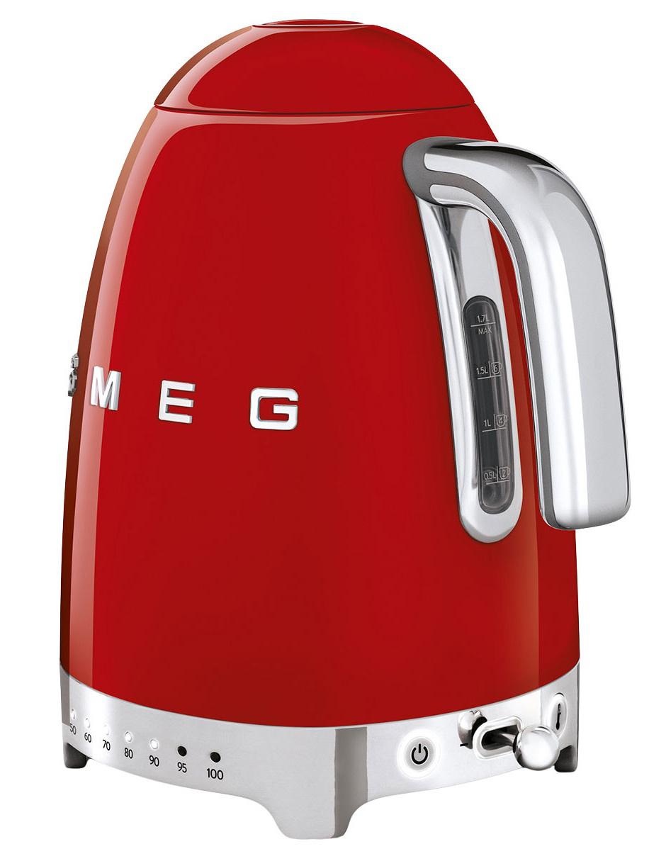 Tetera eléctrica Smeg de acero inoxidable