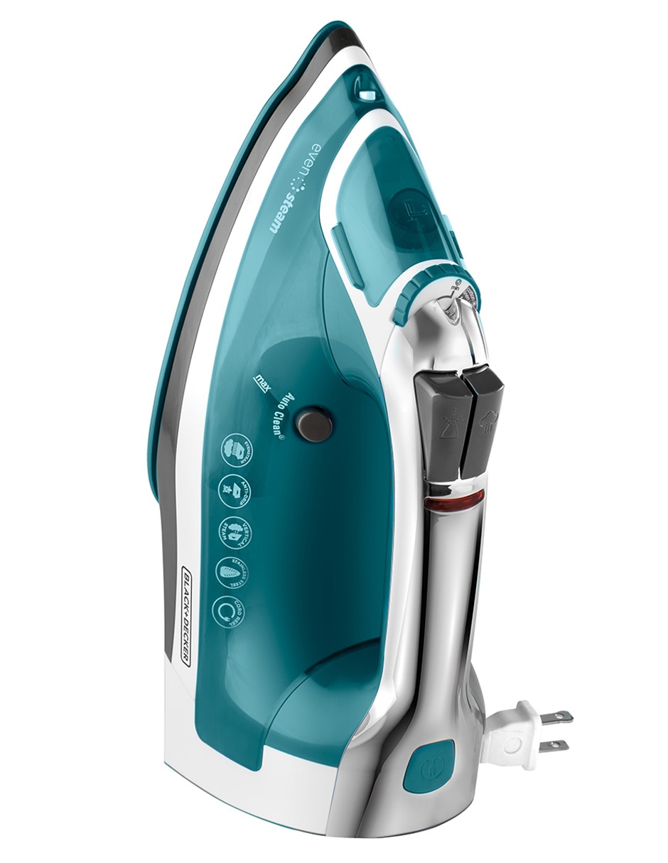 Plancha Black + Decker even steam ICR1924 suela cerámica