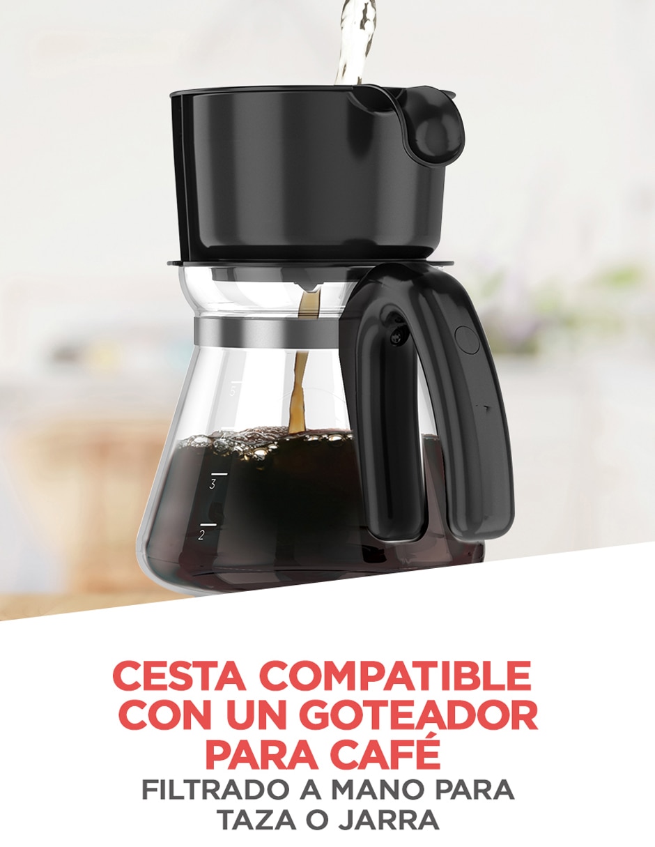 Cafetera de goteo Black + Decker cm0755s-mx