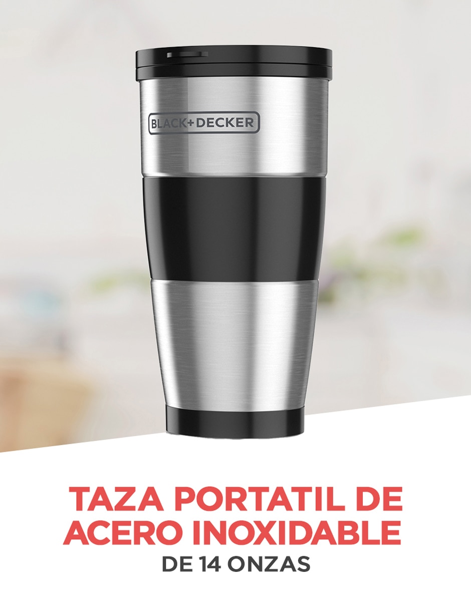 Cafetera de goteo Black + Decker cm0755s-mx