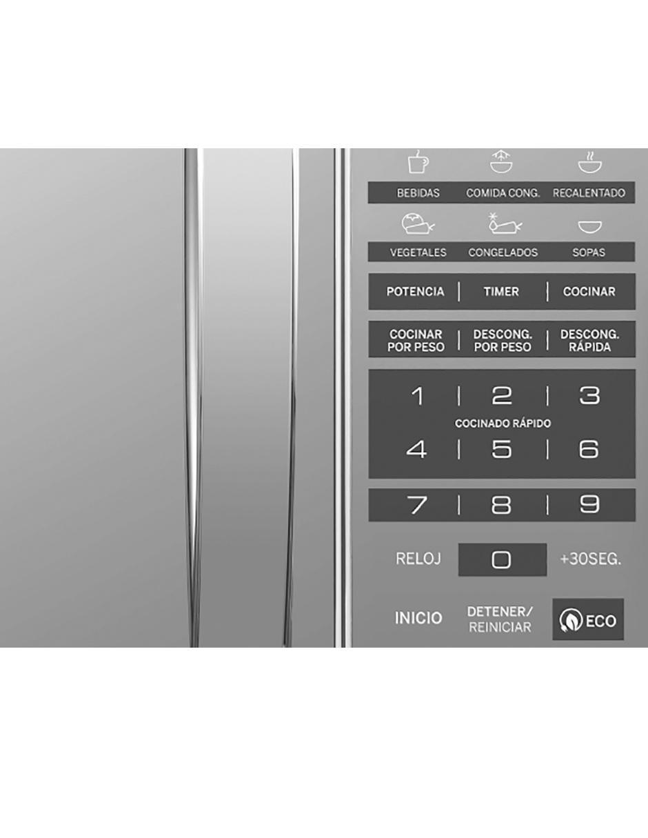 Horno de microondas de convección neral Electric modelo M09SEJ 0.9 pies cúbicos 2