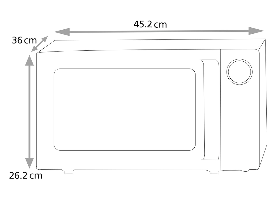 Horno de microondas de convección neral Electric modelo M07SEJ 2