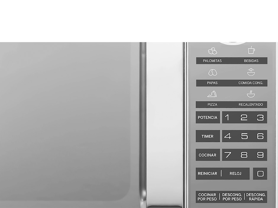 Horno de microondas de convección neral Electric modelo M07SEJ 4