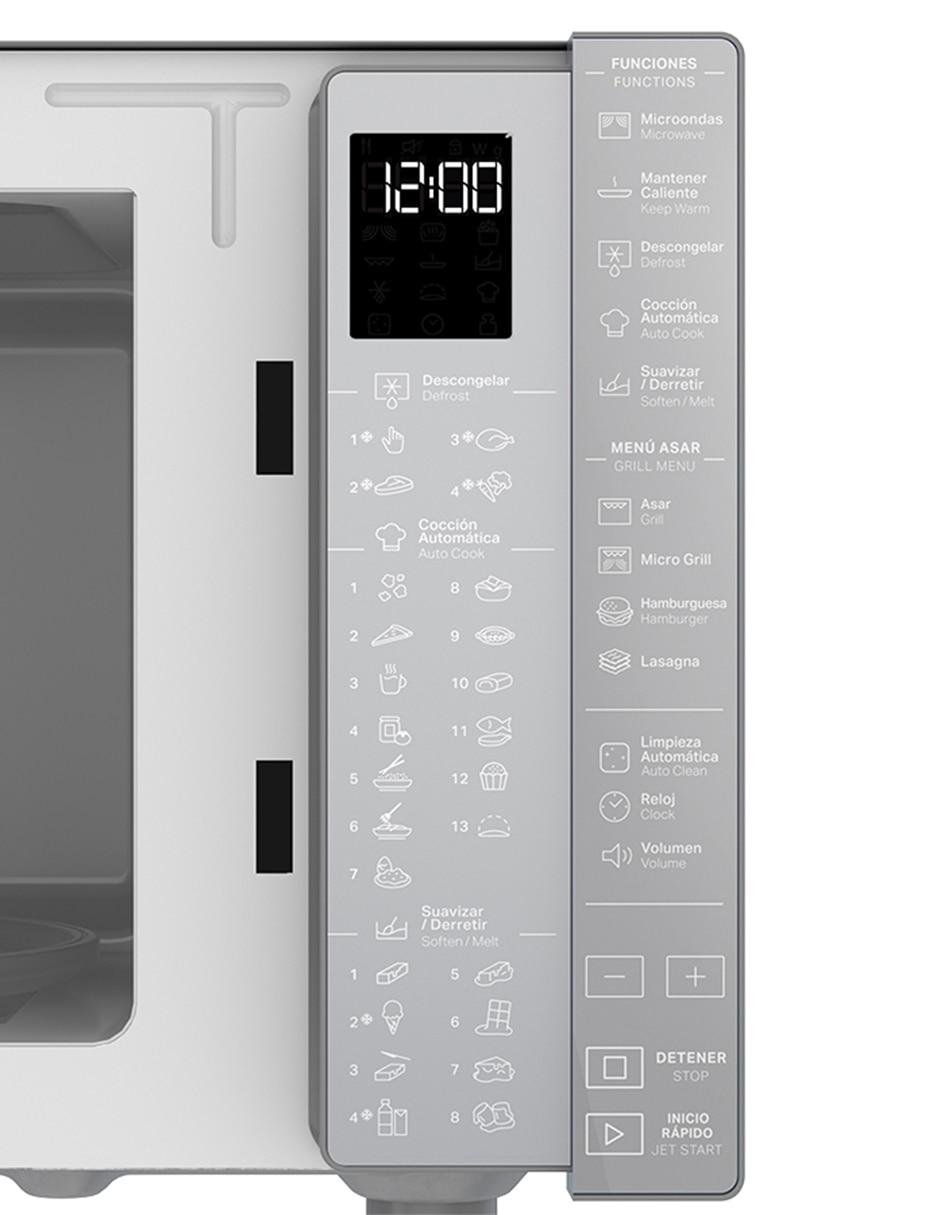 Horno de microondas con grill Whirlpool modelo WM2811D