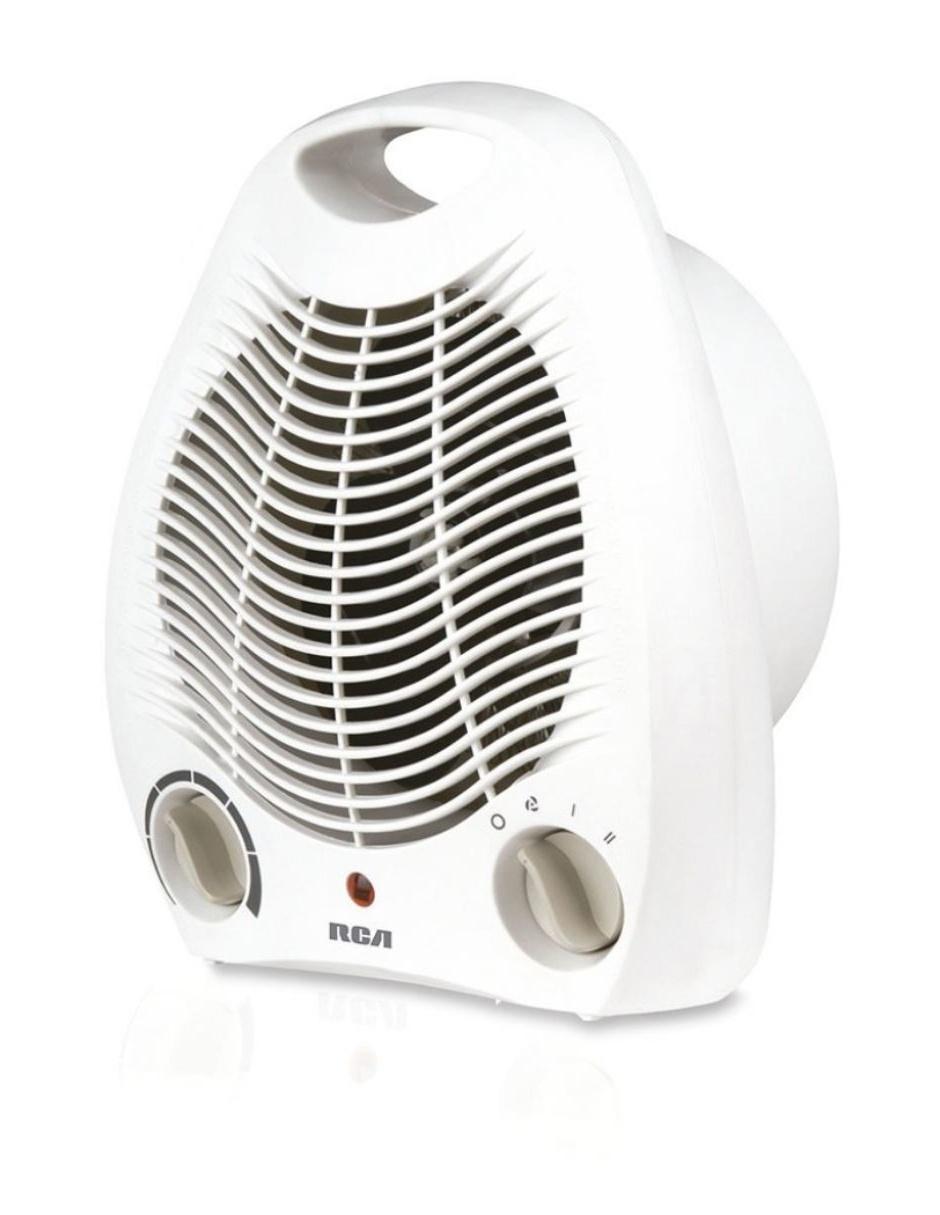 Calefactor RC-A01 con ventilador luz indicadora blanco Calefactor RC-A01 con ventilador luz indicadora blanco