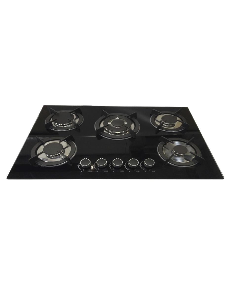 Parrilla de gas PAEMC-5 de cristal templado