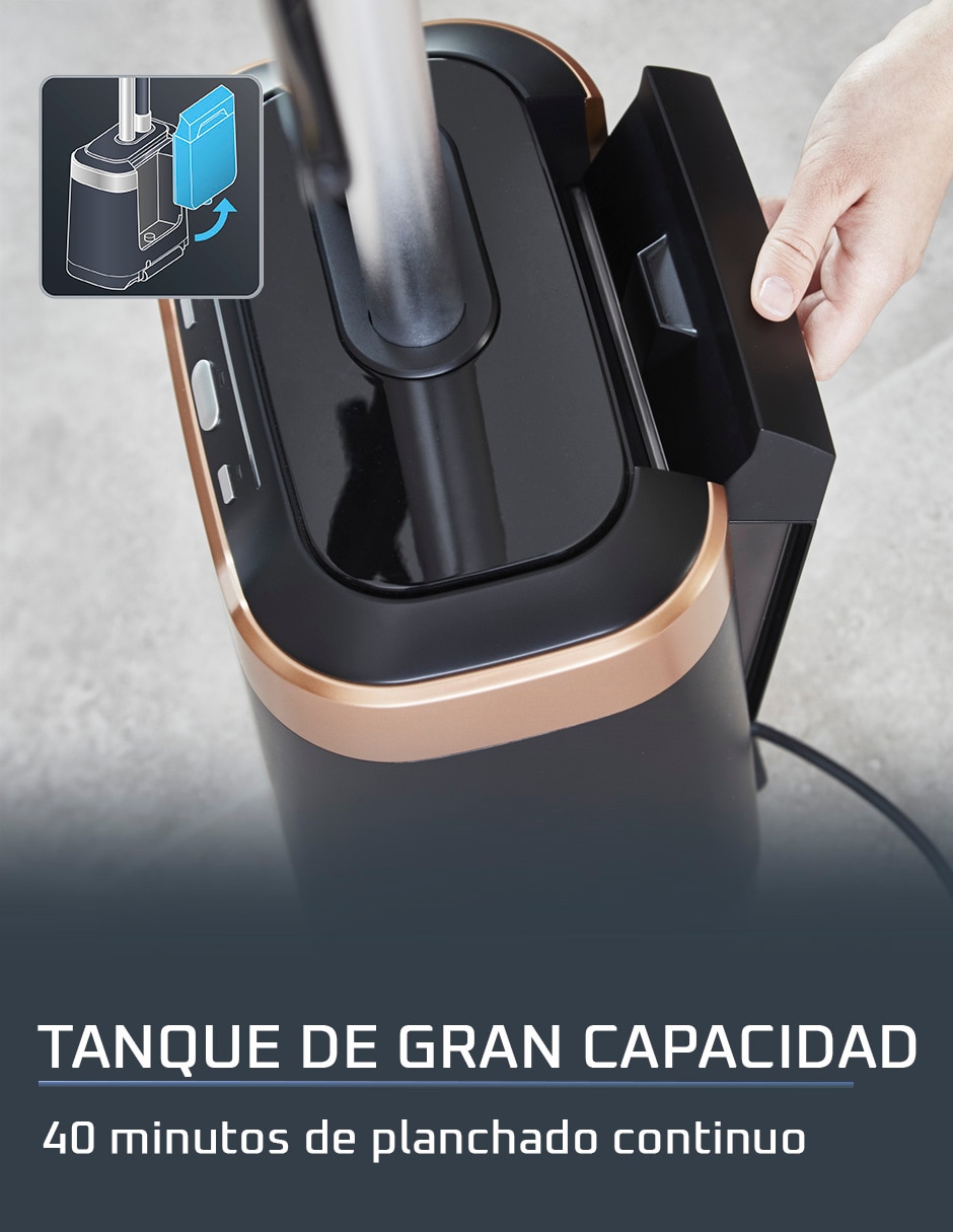Central de vapor Rowenta pro style care IS8460X1 suela acero inoxidable