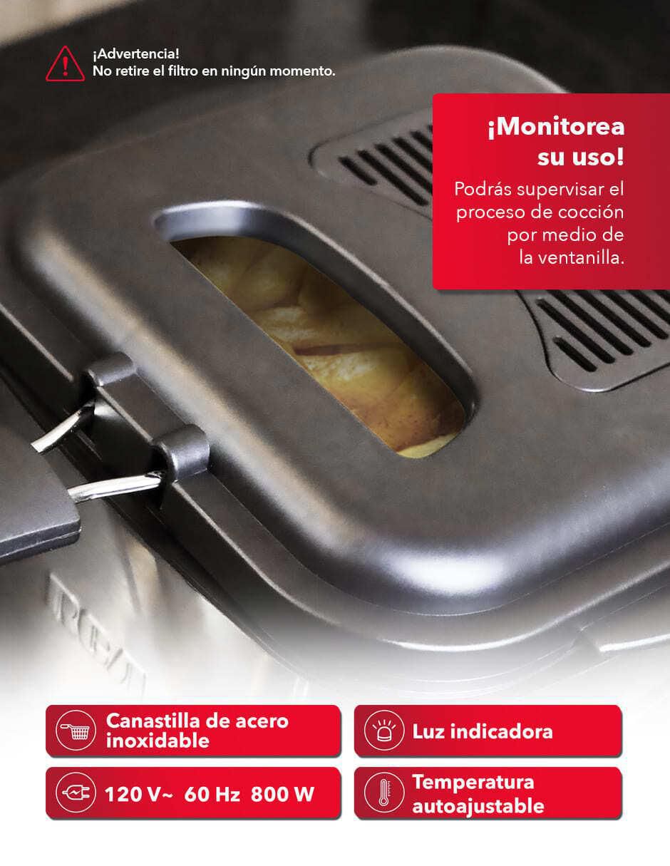 Freidora de aceite 1.5 L Rc-Df2
