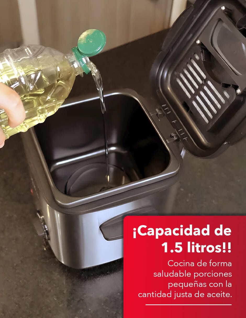 Freidora de aceite 1.5 L Rc-Df2 8