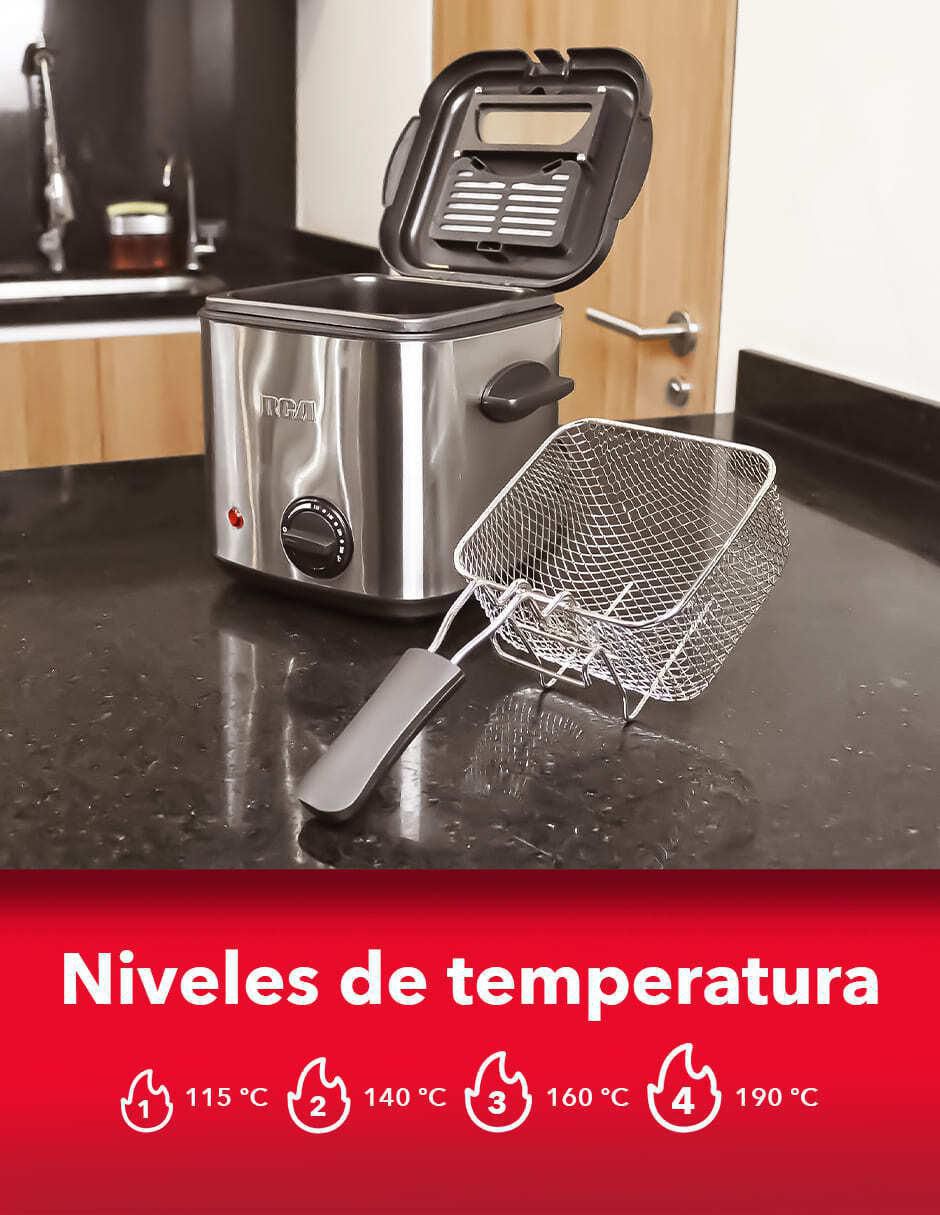 Freidora de aceite 1.5 L Rc-Df2