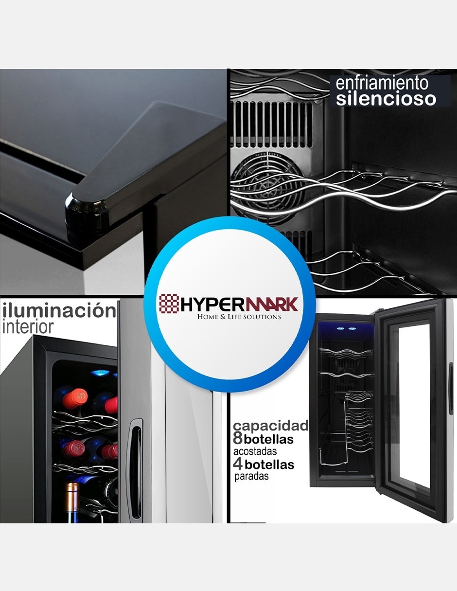 Cava de vinos Hypermark HM0026CV capacidad 12 botellas