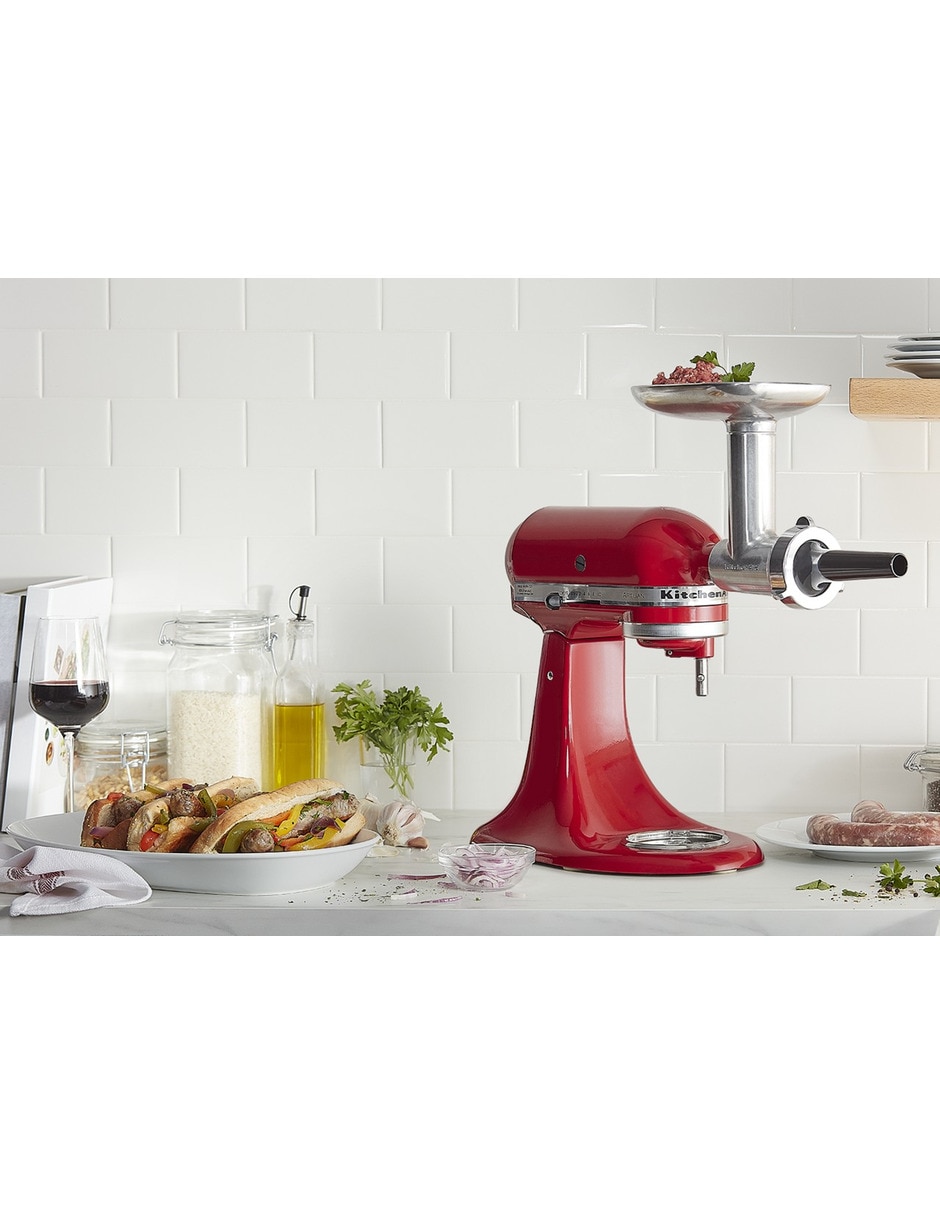 Molino para carne Kitchenaid de metal
