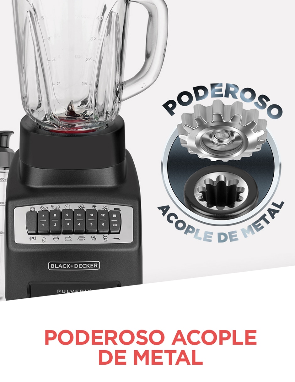 Licuadora Black + Decker BL1140MB-MX 12 velocidades