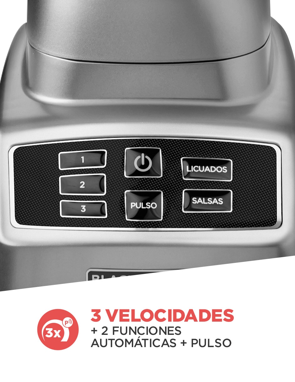 Licuadora BL1840MS-MX 3 velocidades 3