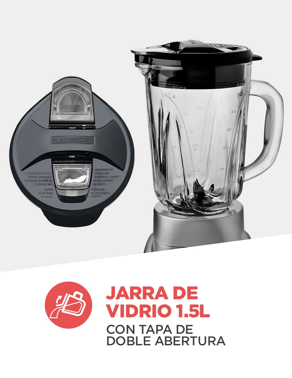 Licuadora BL1840MS-MX 3 velocidades 4