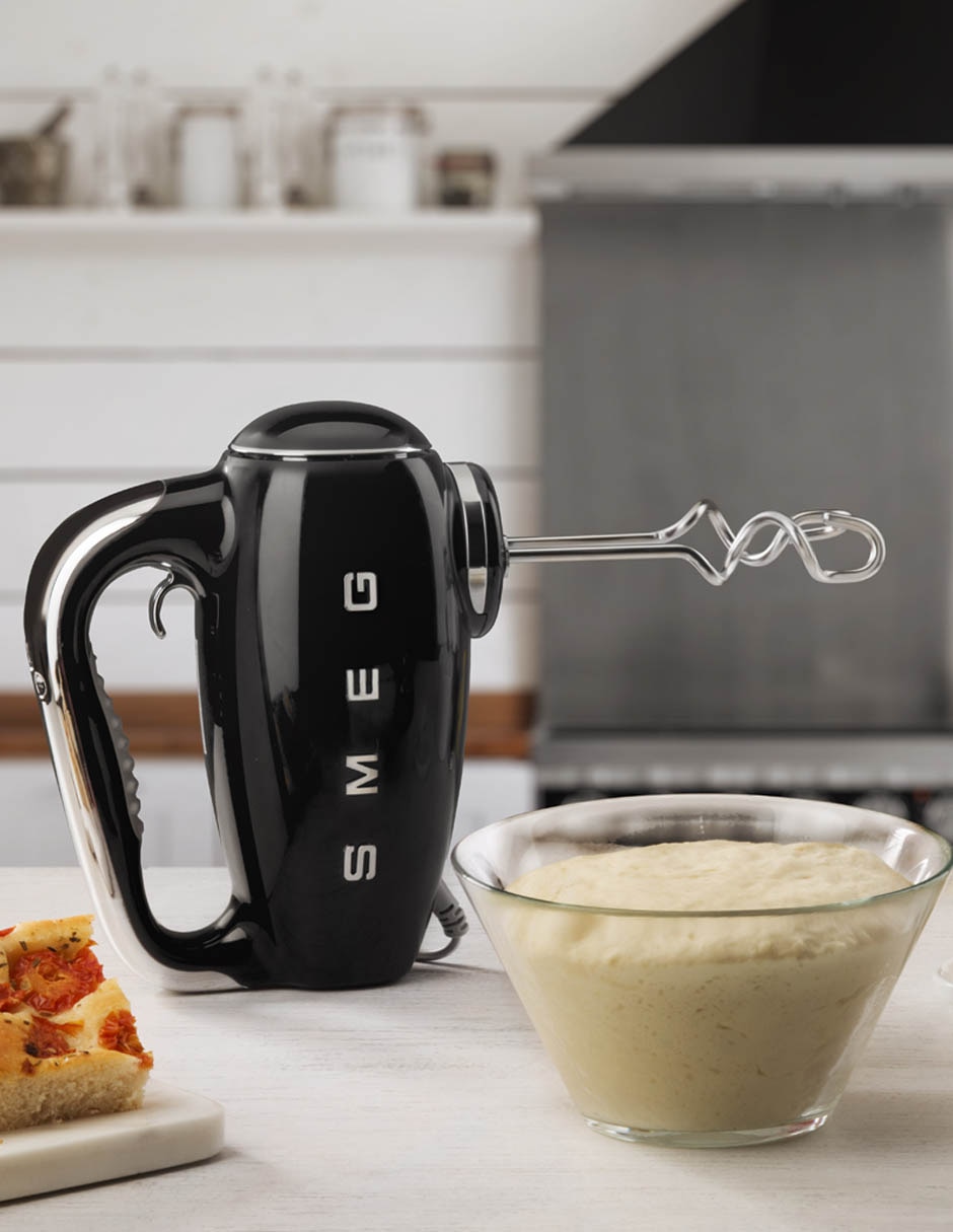 Batidora manual Smeg 9 velocidades Hmf01Blus