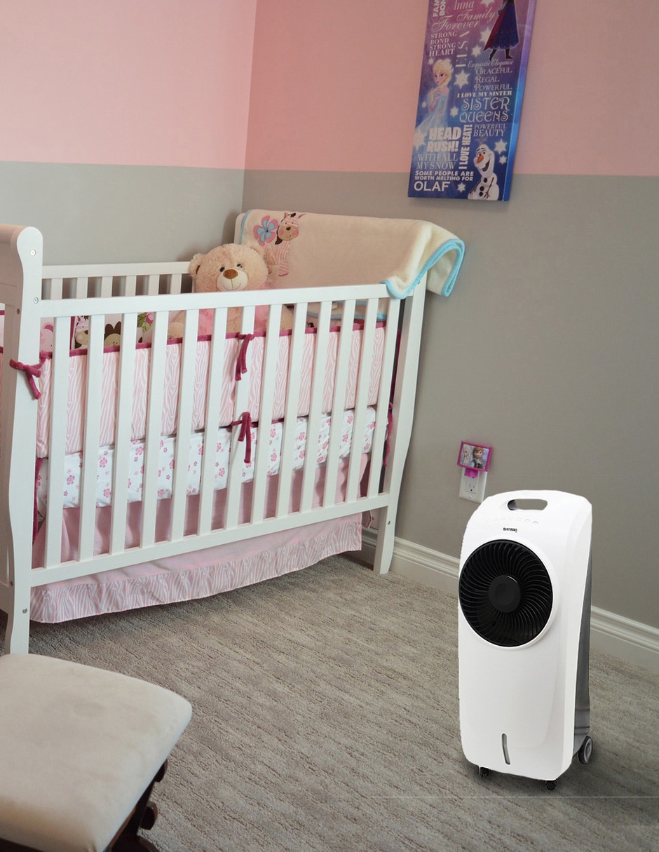 Enfriador evaporativo birtman con control remoto 3 velocidades