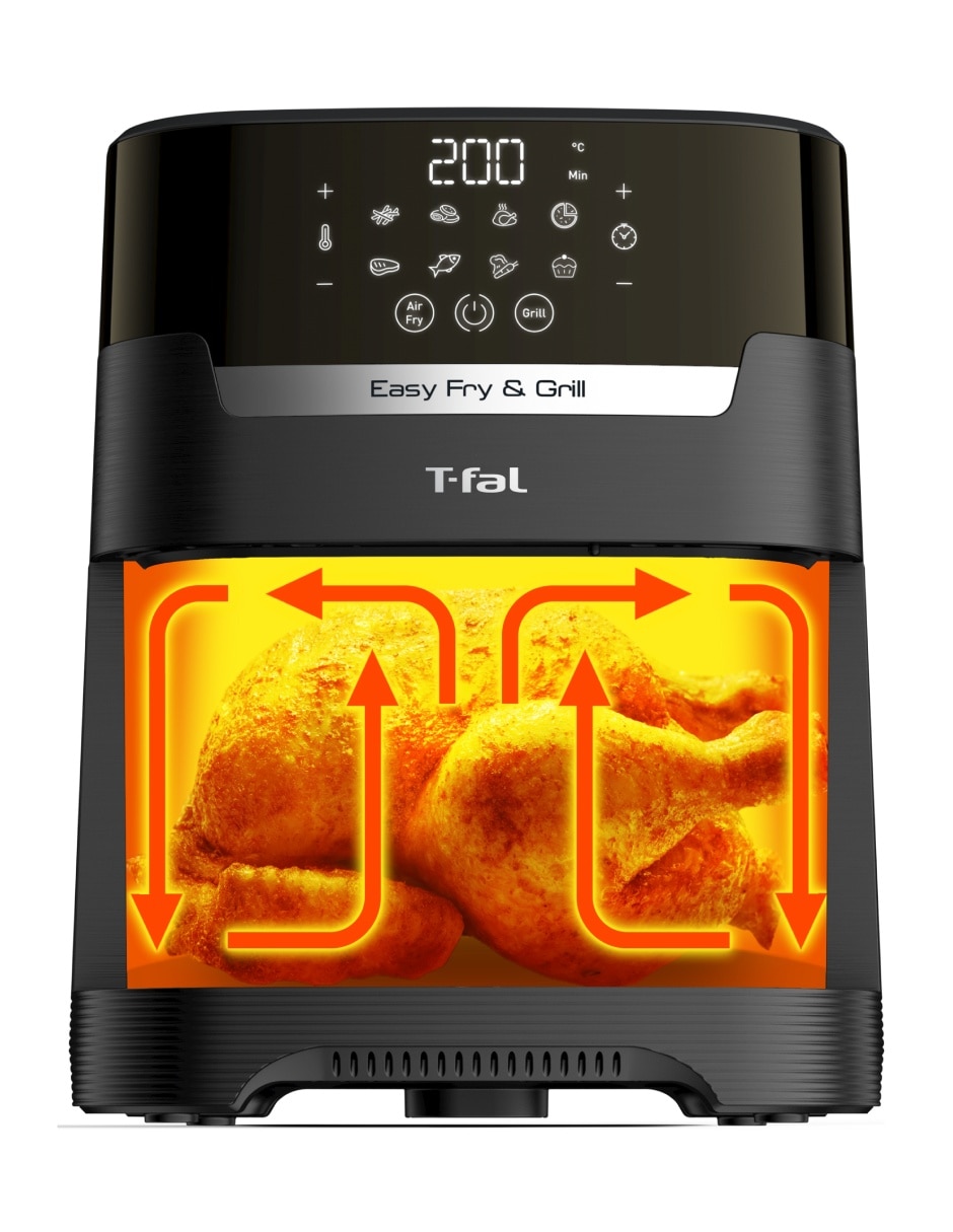 Freidora de aire T-Fal Easy Fry & Grill 4 L Ey505850