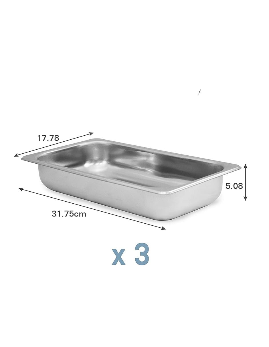 Bufetera eléctrica Elite Cuisine 3 divisiones