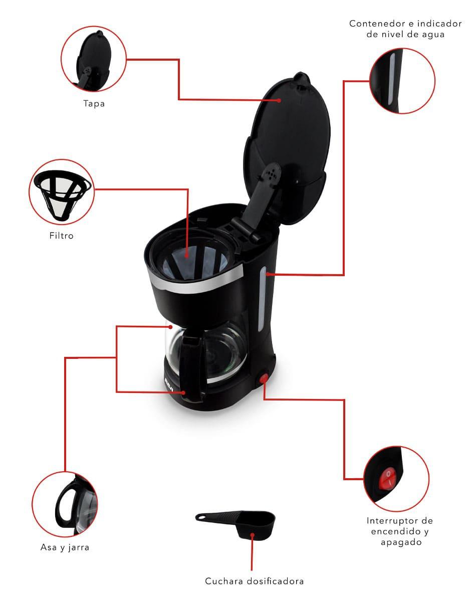 Cafetera de goteo RCA RC-CAF1