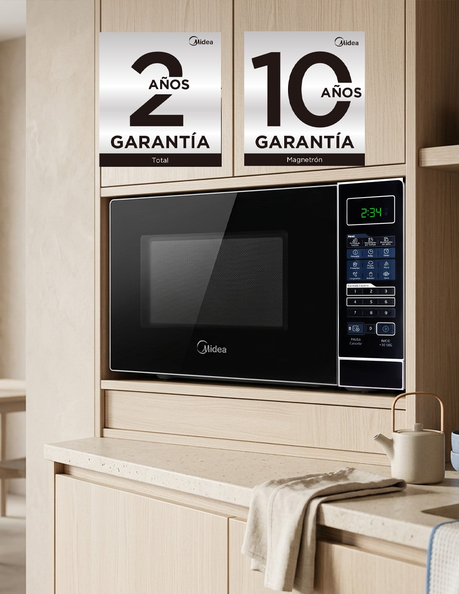 Horno de microondas convencional de 0.7 pies 5