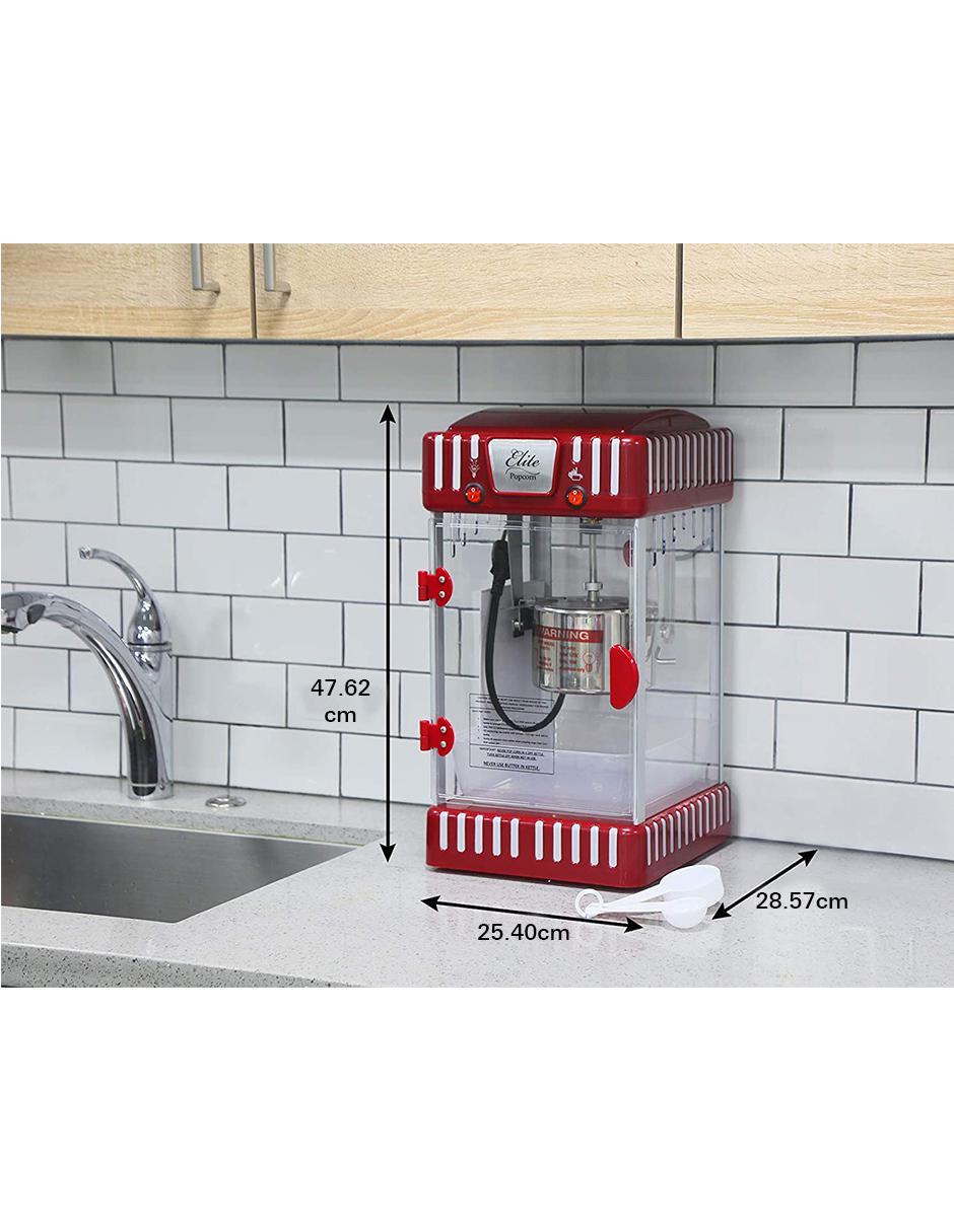 Máquina de palomitas Elite Cuisine Gourmet EPM-250