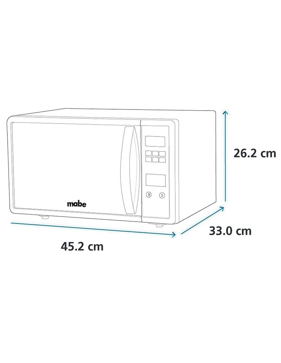 Horno de microondas convencional modelo HMM700WK 0.7 pies cúbicos
