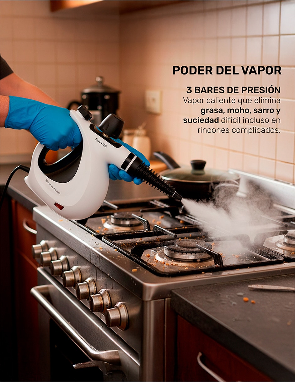 Limpiador de vapor Taurus M94411600 Medusa Clean