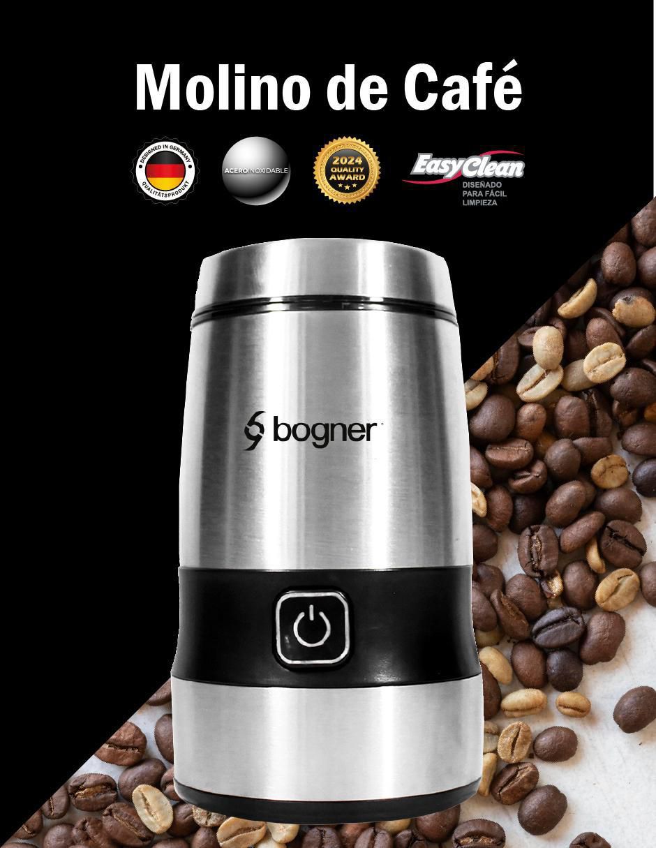Molino para café Bogner de acero