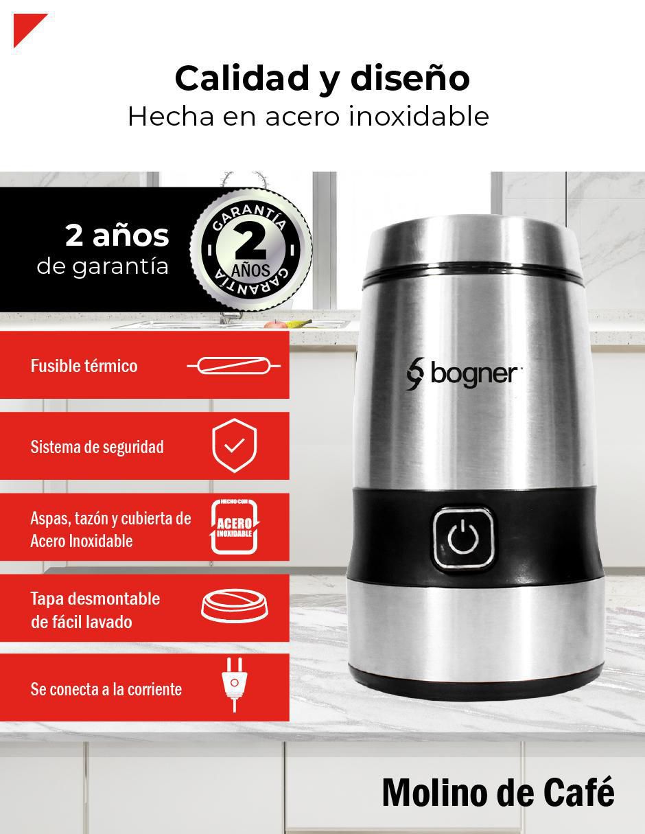 Molino para café Bogner de acero