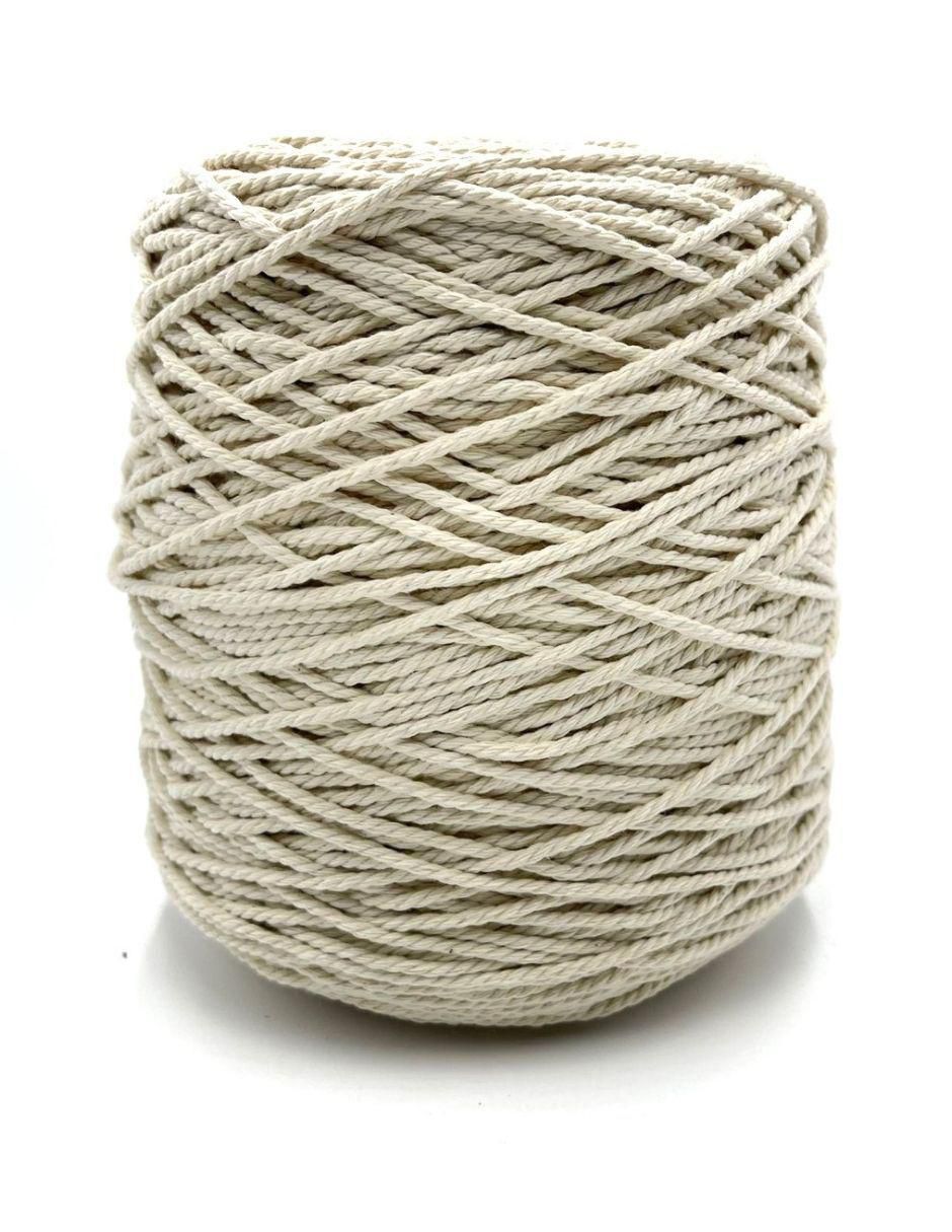 Cuerda Macrame 2mm Makrama algodón