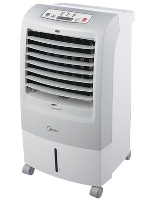 Enfriador evaporativo Midea con control remoto 3 velocidades