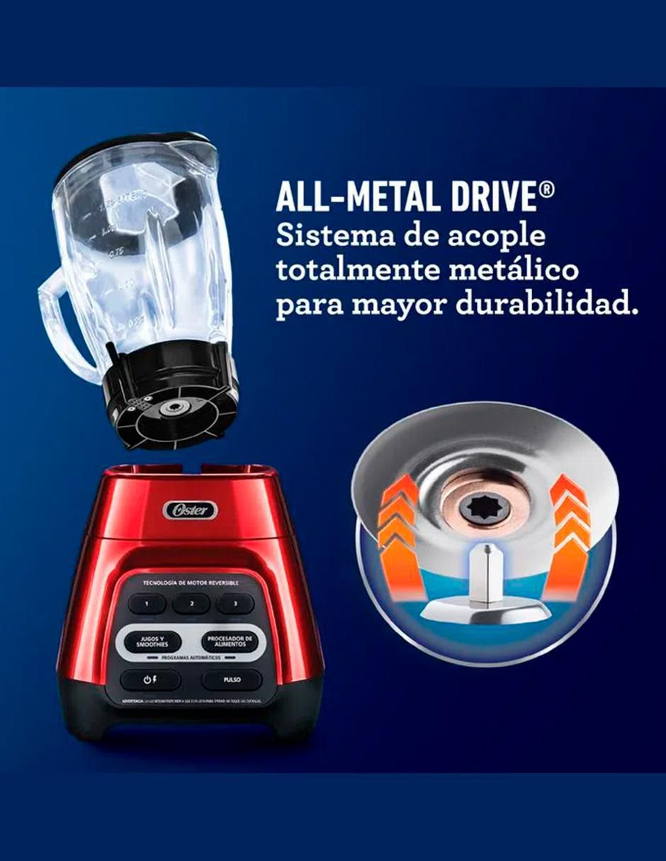 Licuadora Oster BLSTPYG1210RBG 3 velocidades