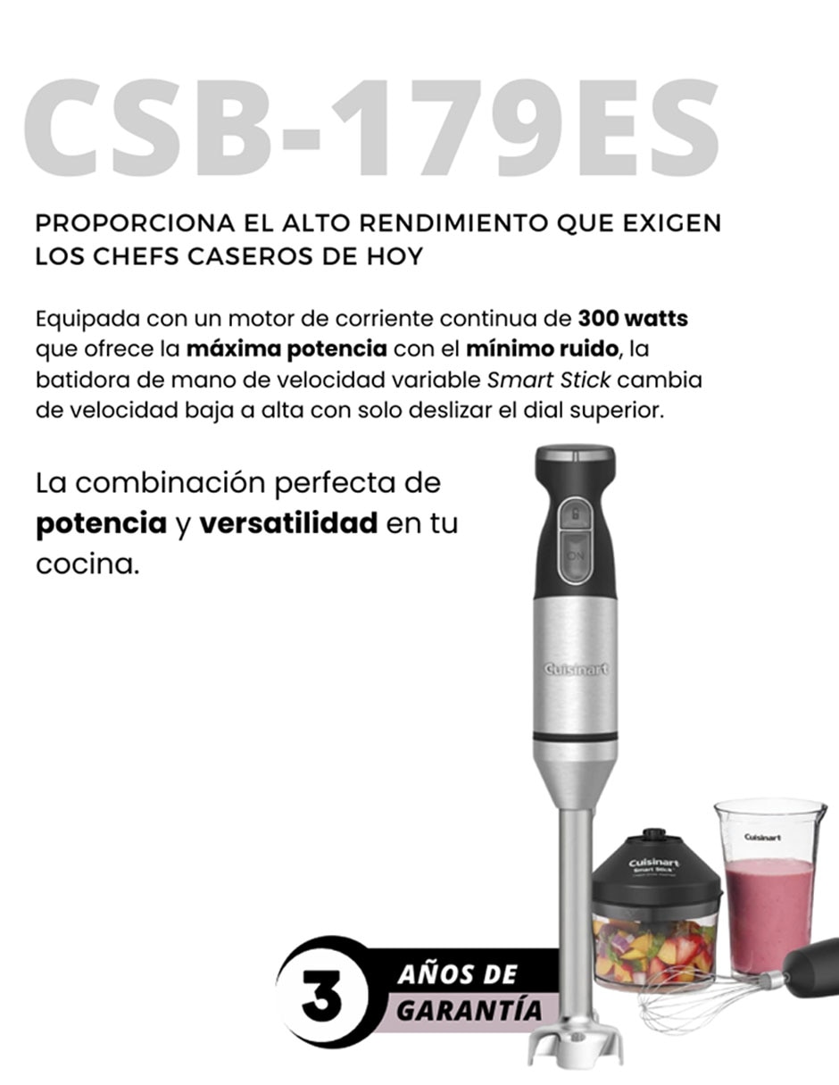 Batidora de inmersión Csb-179Es 6