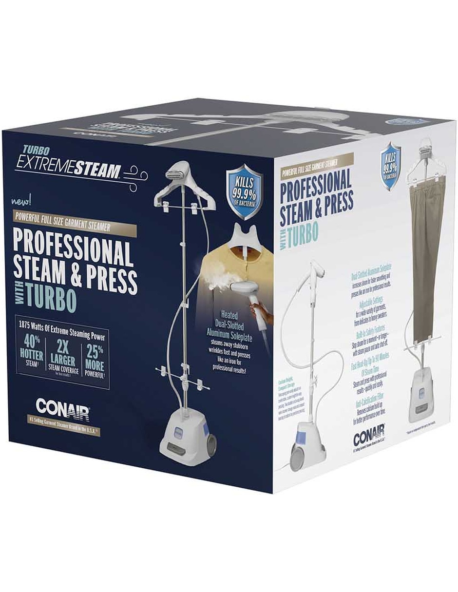 Central de vapor Conair extreme steam GS121ES suela antiadherente