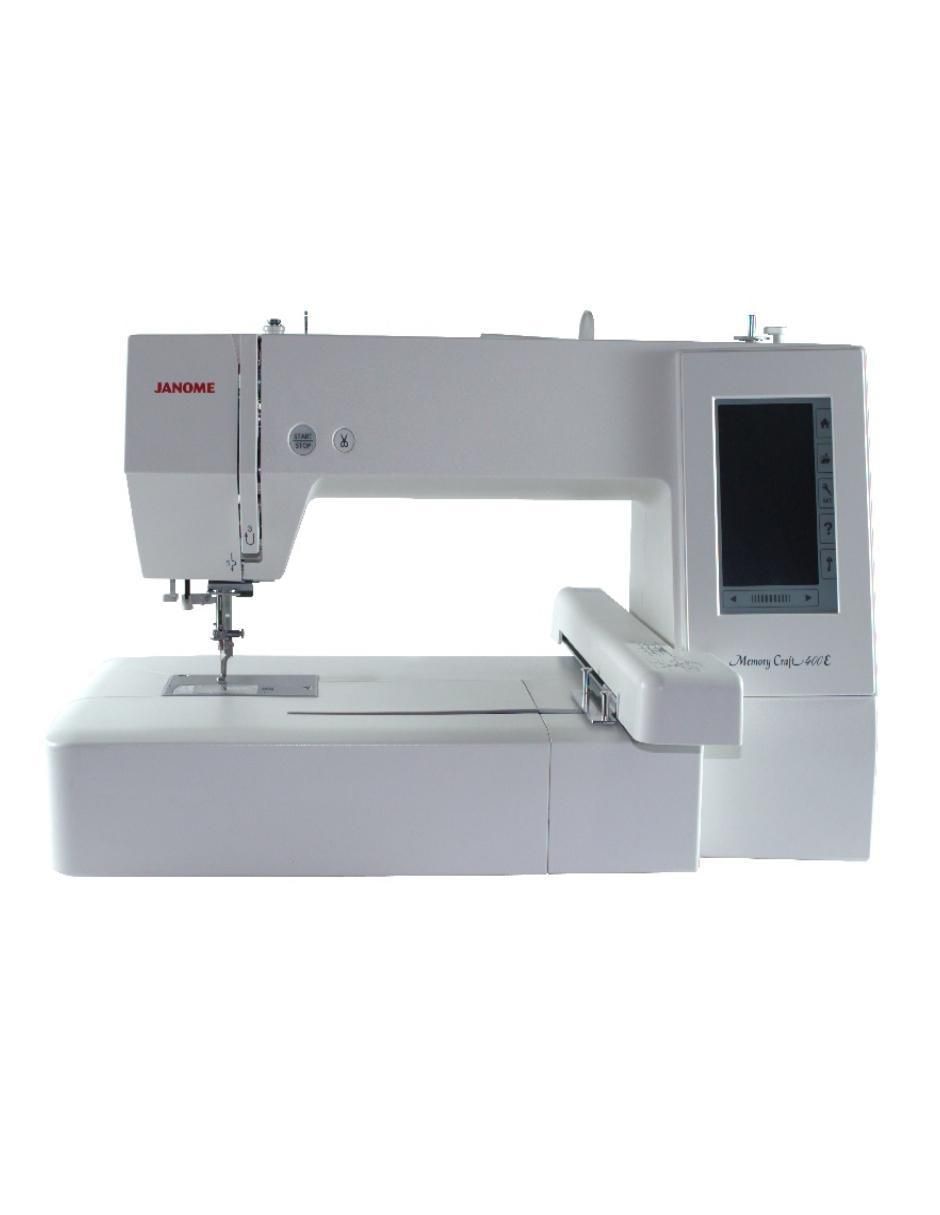 Máquina bordadora Janome MC400E