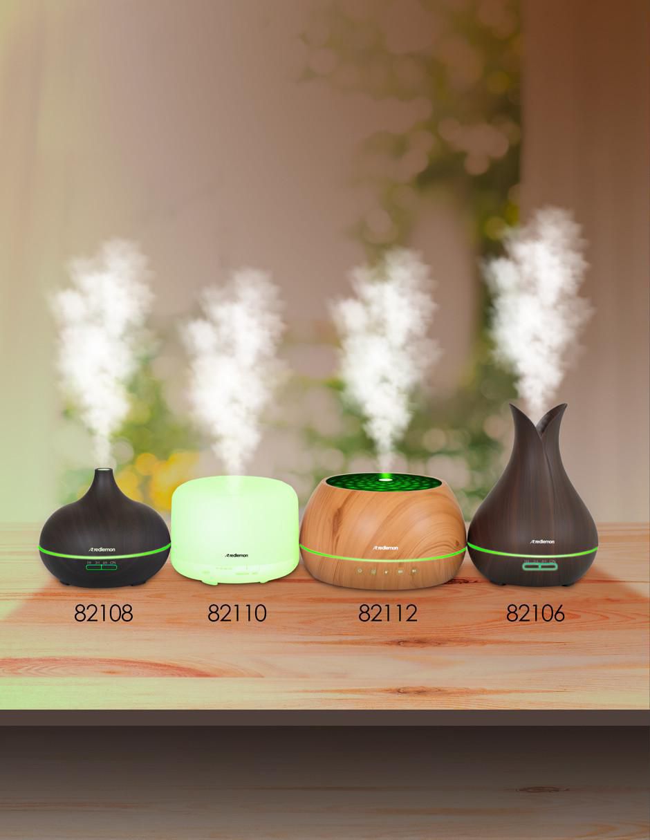 Difusor de Aceites Esenciales y Humidificador de Aromas 500 ml 9