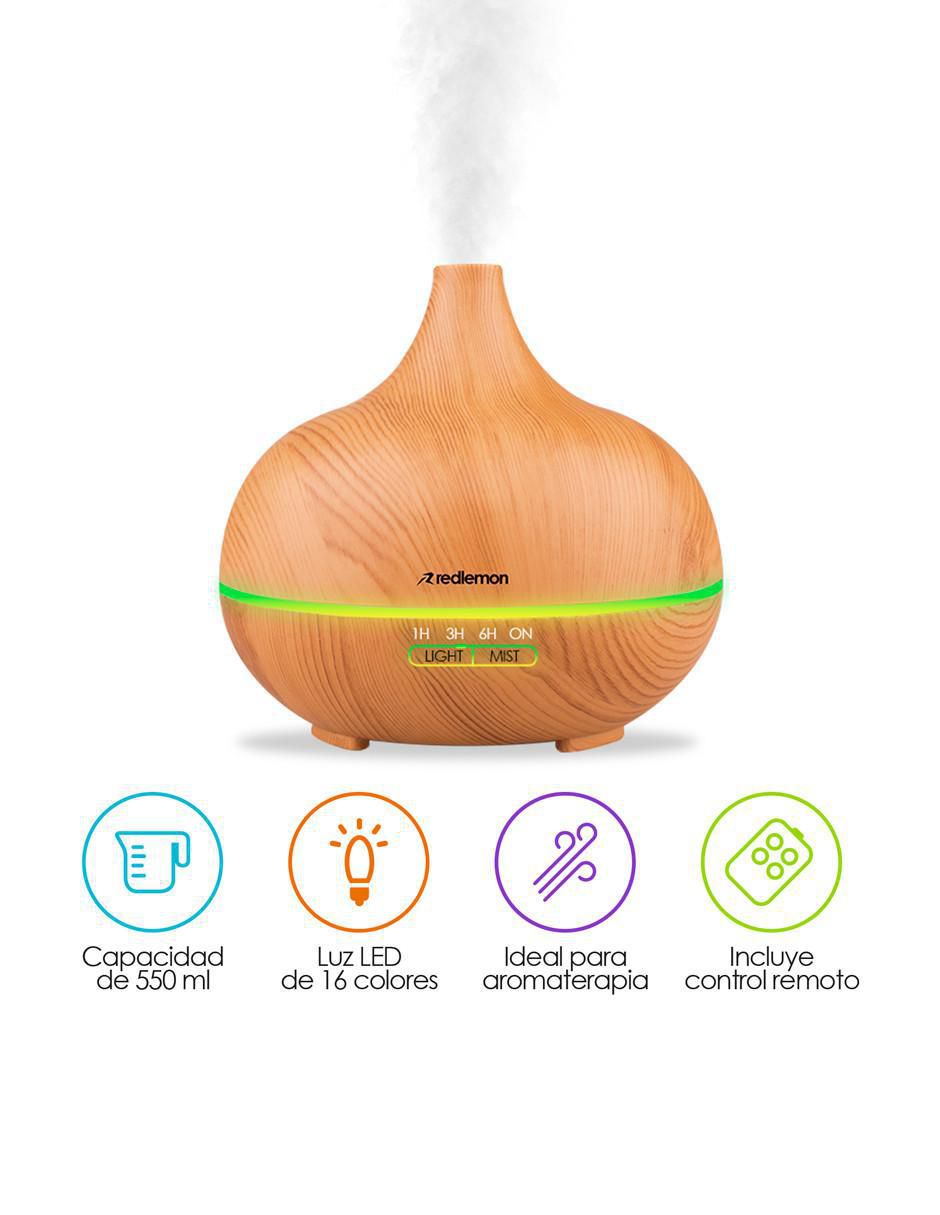 Difusor de Aceites Esenciales y Humidificador de Aromas 500 ml 2
