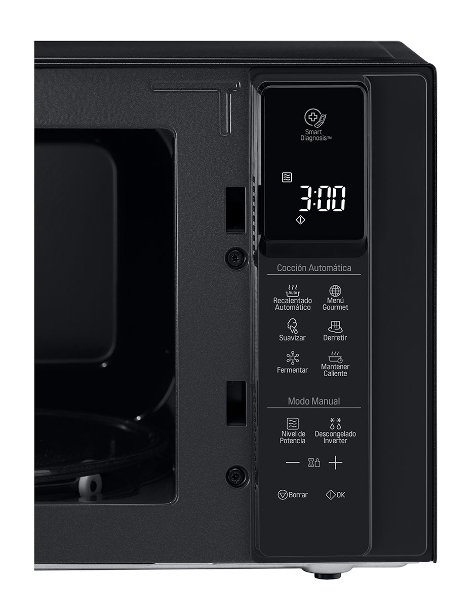 Horno de microondas convencional Lg modelo MS1596DIR 1.5 pies cúbicos