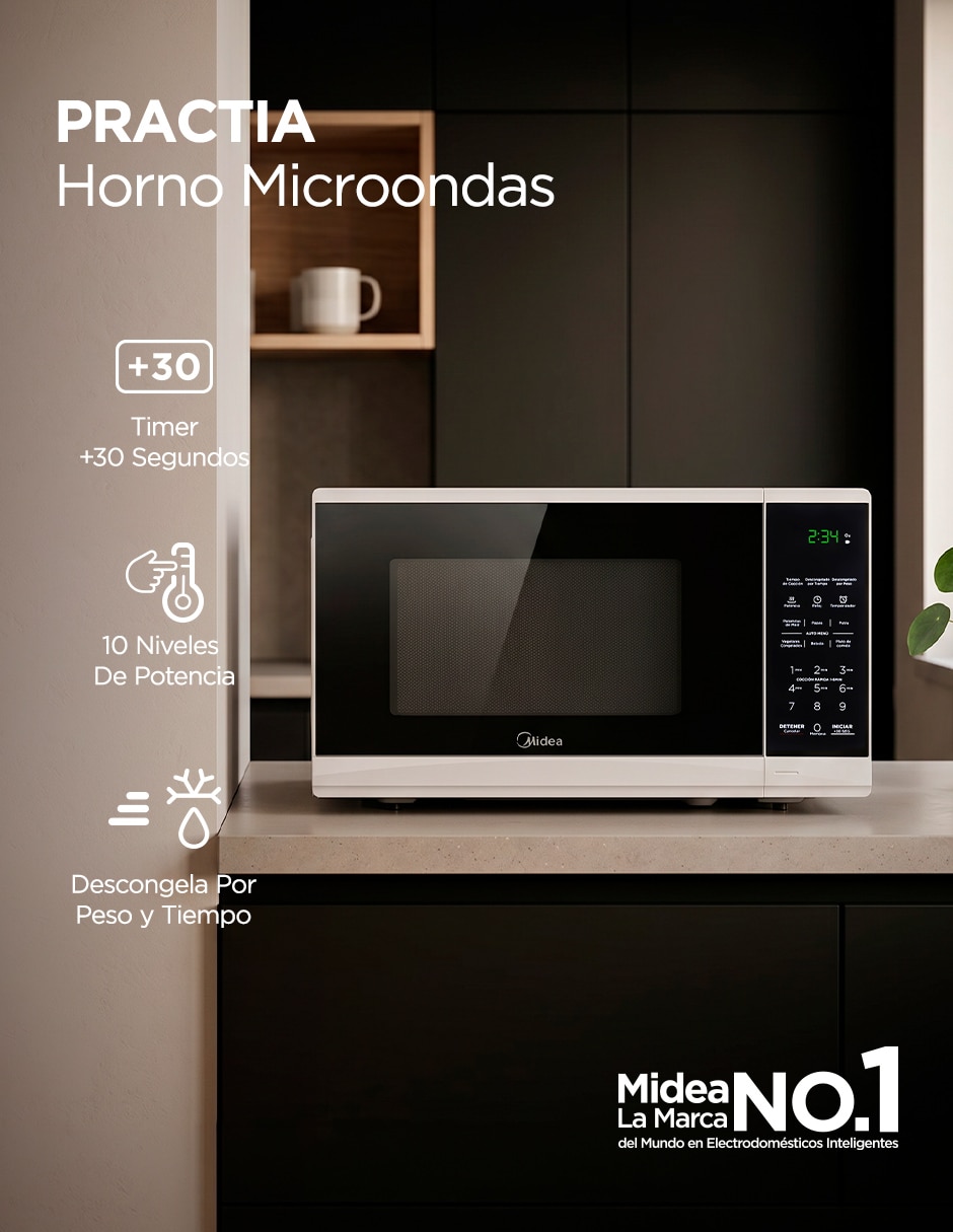 Horno de microondas convencional modelo MMDF07S2BW 0.7 pies cúbicos 5