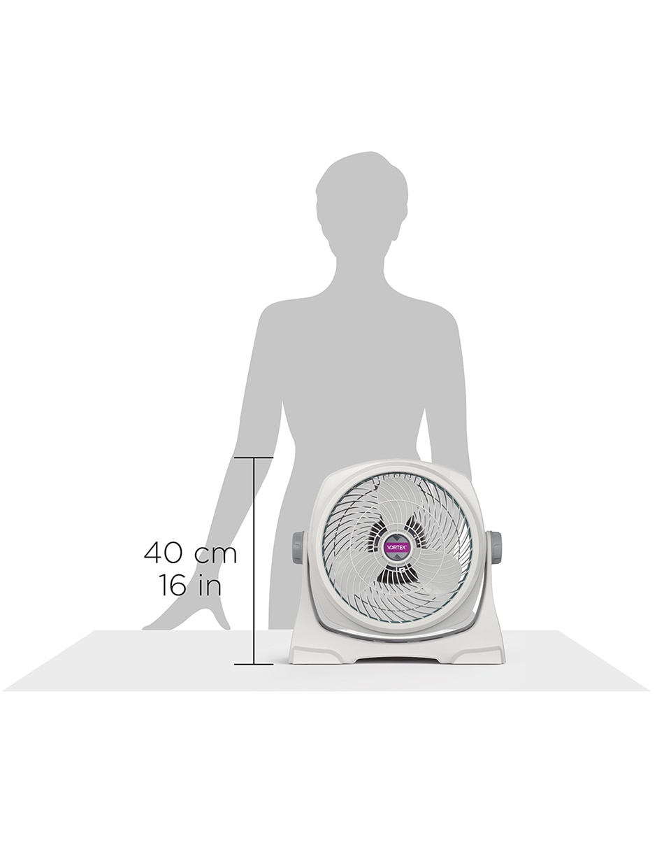 Ventilador de piso 3 velocidades 7