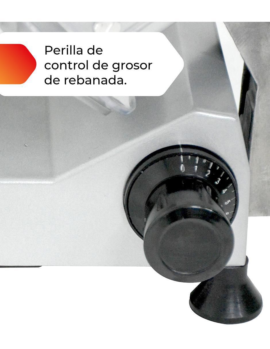 REBANADORA MKZ-REBAN250MGRIS GU, PLATA 9